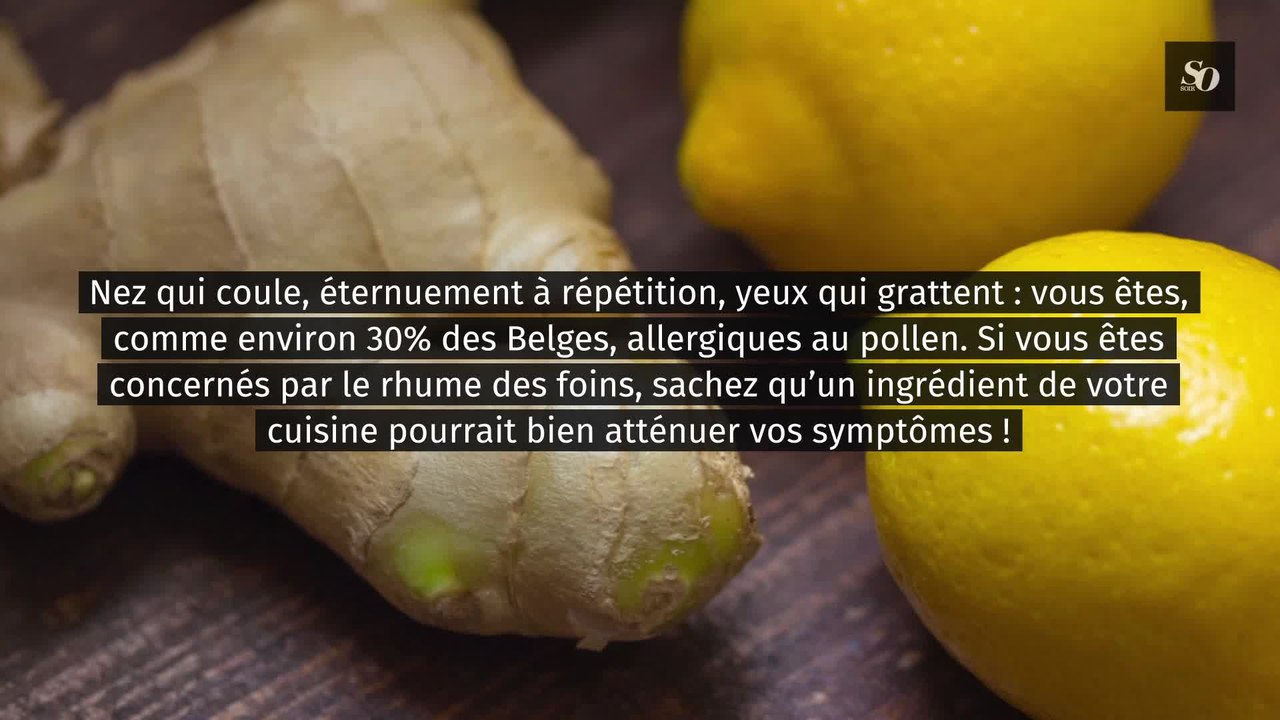 Cet ingrédient surprenant peut réduire les symptômes du rhume des foins