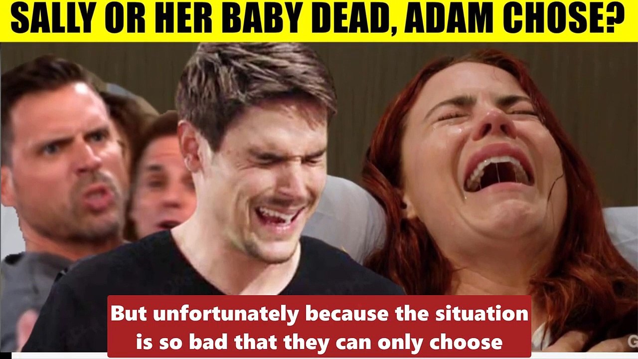 CBS Y&R Spoilers Shock_ Adam wants Sally to die and keep the baby - Nick is angr