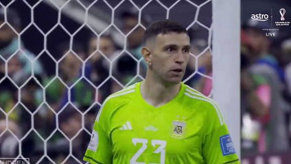 ركلات جزاء الأرجنتين وفرنسا