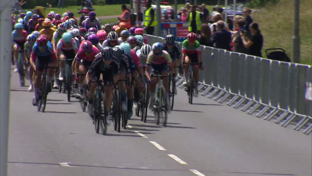 Womens' Tour 2022 - Lorena Wiebes wins in Harlow