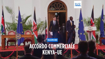 Download Video: Unione europea e Kenya sottoscrivono un accordo di partenariato economico