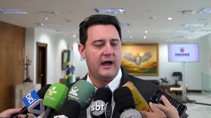 Ratinho Junior fala sobre ataque em Colégio de Cambé