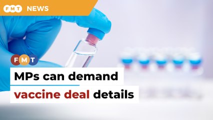 MPs have right to demand vaccine deal details, says law expert