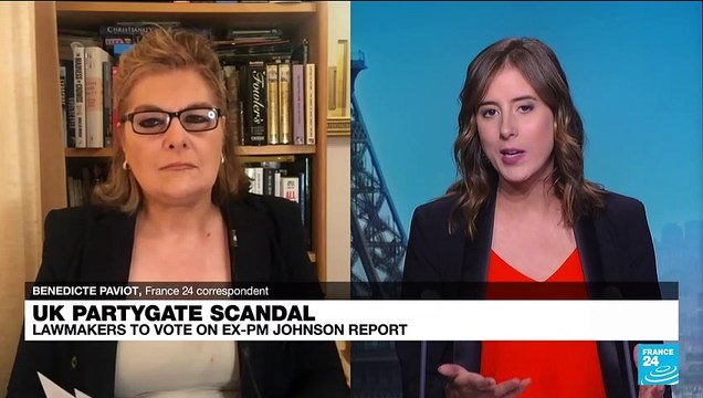 UK lawmakers set to judge ex-PM Johnson over 'Partygate' scandal