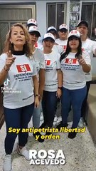 Rosa Acevedo invita a marchar este martes