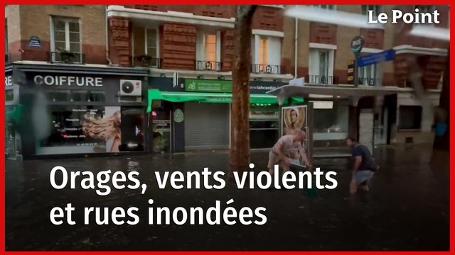 Orages : inondations, rafales de vents et pluies diluviennes