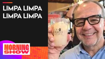 Dono de bar lava o espaço com sal grosso após visita de Sérgio Cabral