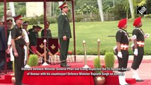 Vietnam Defence Minister inspects Tri-Service Guard of Honour