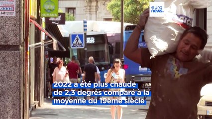 Climat : l'Europe est "la région du monde qui se réchauffe le plus rapidement"