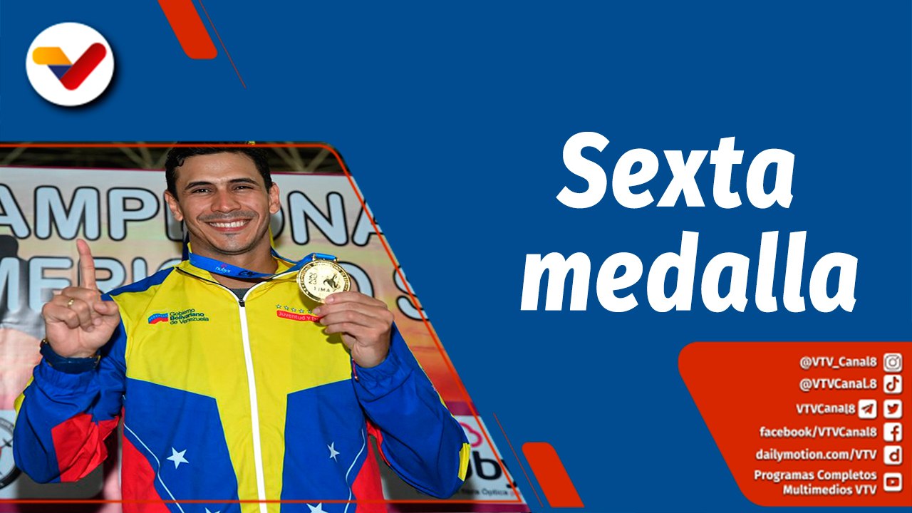 Deportes VTV | Esgrimista Rubén Limardo ganó su sexta dorada en el Campeonato Panamericano