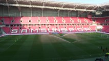 SAMSUN - Galler Milli Takımı Türkiye maçı hazırlıklarını tamamladı
