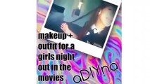 Flirty & Fun Girls Night Out Makeup!   Outfit of the days!