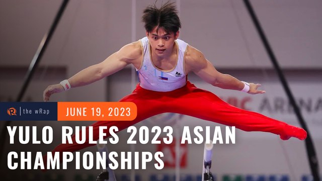 Yulo ends Asian championships as best performing male gymnast with bars gold, bronze