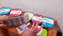 Unboxing and Review of Stainless Steel Inner Gall and Cultery Leakproof Lunch Box for Men Women Students Kids