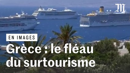 Surtourisme : les bateaux de croisière affluent en Grèce