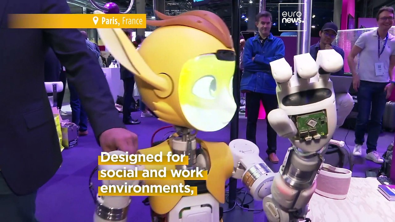 Meet the Mirokai, AI robots from another galaxy set to lend a helping hand in Paris hospitals