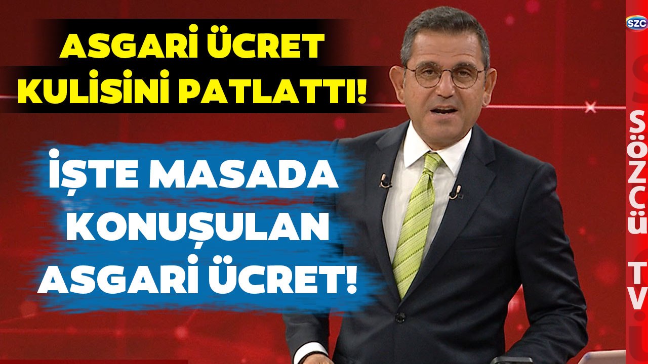Fatih Portakal Gündem Olacak Asgari Ücret Kulisini Patlattı! İşte Masada Konuşulan Zam
