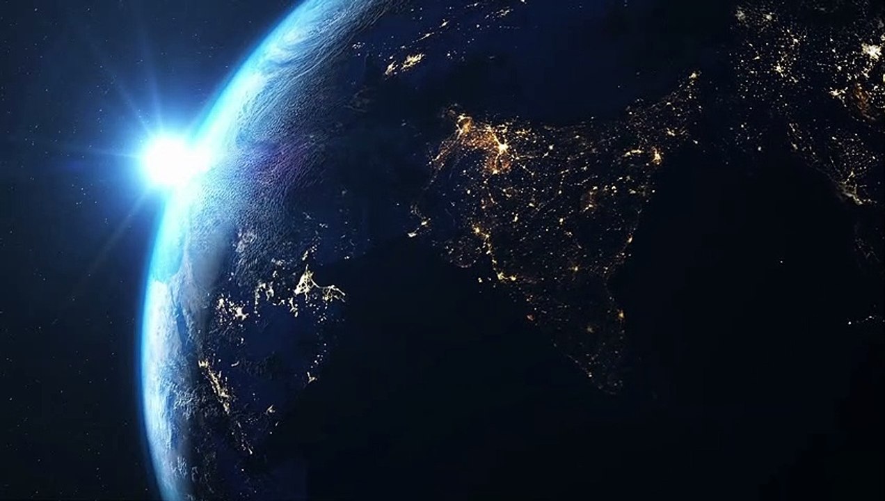 Earth from space look like