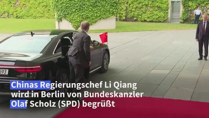 Bundeskanzler Scholz empfängt Chinas Regierungschef Li
