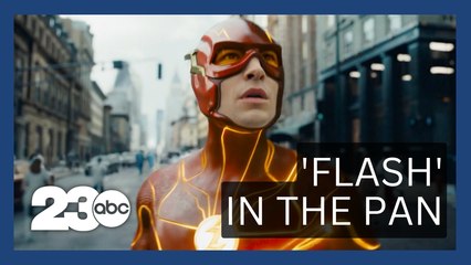 Weak box office for movie theaters, 'Flash' barely ignites in its first weekend
