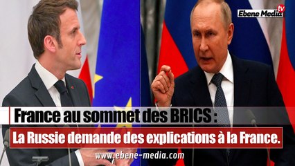 France au sommet des BRICS : Poutine envoie une réponse claire à Macron.