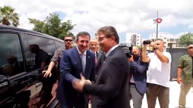 Cumhurbaşkanı Yardımcısı Yılmaz KKTC Başbakanı Üstel ile görüştüCumhurbaşkanı Yardımcısı Cevdet Yılmaz, KKTC Meclis Başkanı Zorlu Töre ile bir araya...