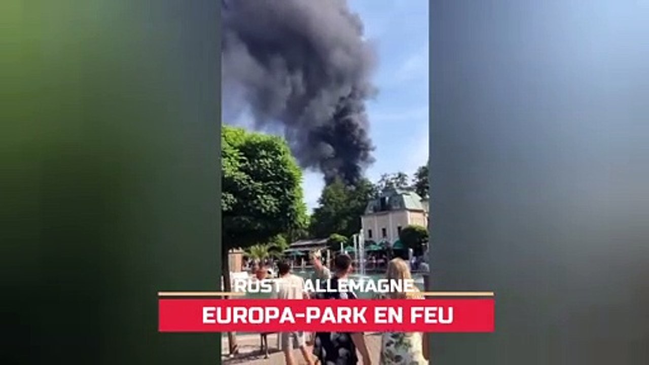 EUROPAPARK EN FEU