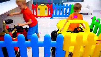 Vlad and Nikita - funny stories with Toys