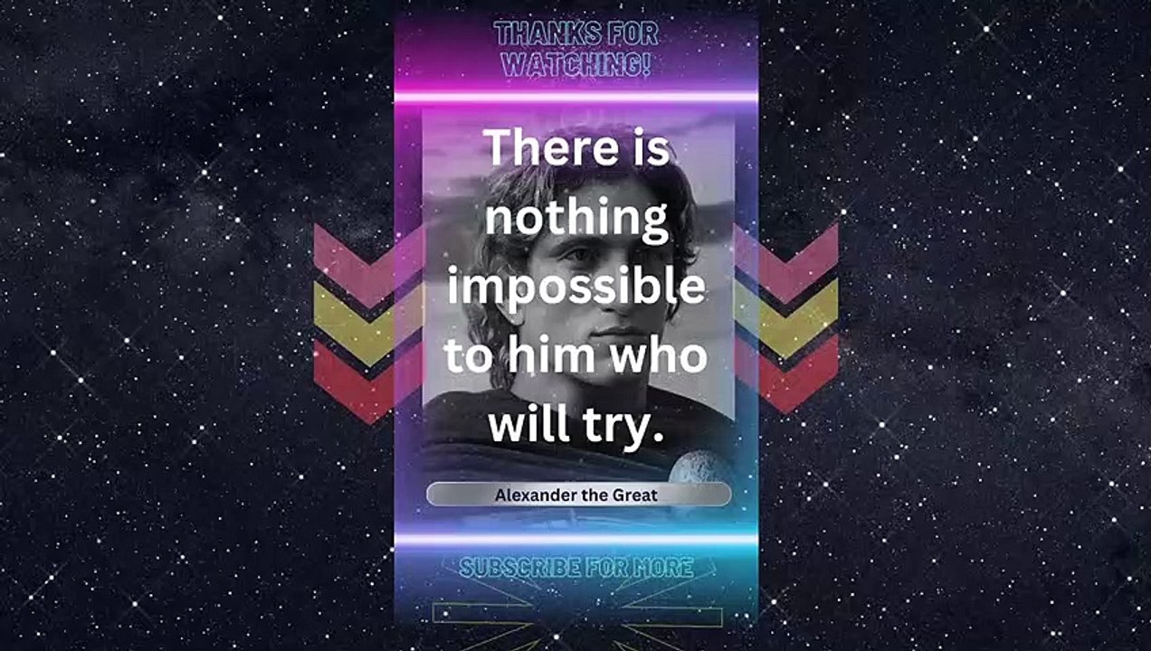 Alexander the Great - Inspirational Quotes and Short Biography