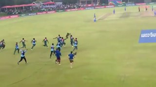Full Clipping of Fight between Bangladesh and Indian player after U19 worldcup Final match at  SA.