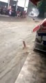 Görüntüler Bursa'dan  sel felaketi