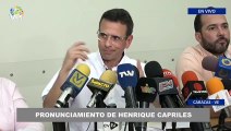 Henrique Capriles propone que se habiliten más de 4.000 centros de votación para la primaria