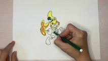 How to draw Bunzo Bunny Poppy Playtime