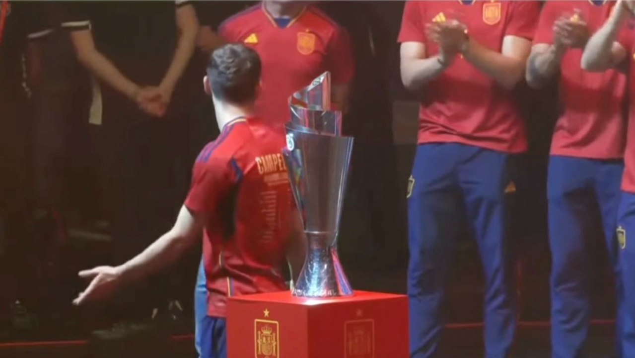 Cogió el micrófono Gavi y se montó la mundial en el WiZink: el grito que no tocaba hoy