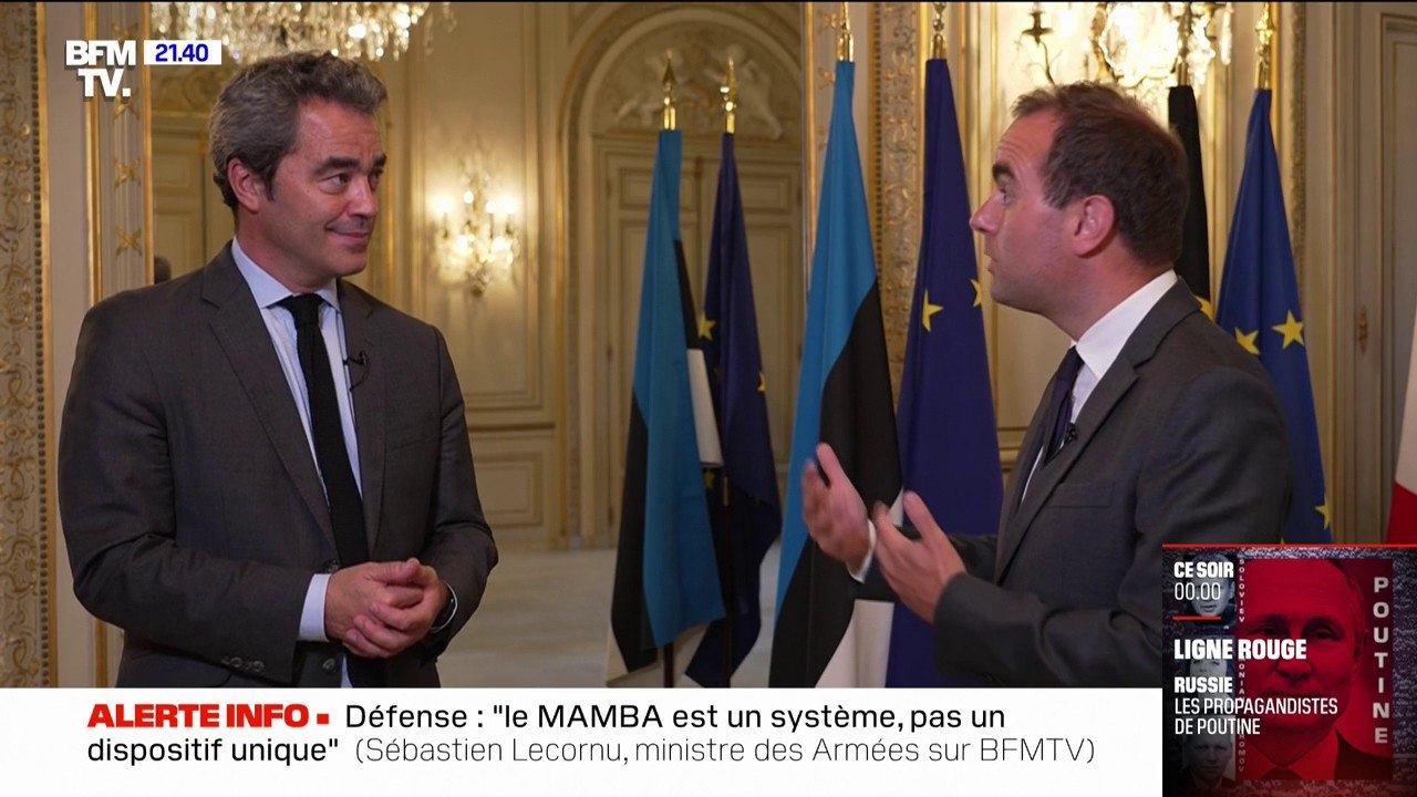 Désinformation russe: "La guerre informationnelle est sous nos yeux", affirme le ministre des Armées, Sébastien Lecornu