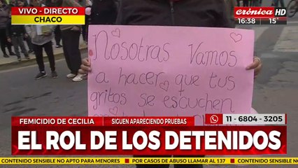 Se realizó la marcha para pedir justicia por Cecilia