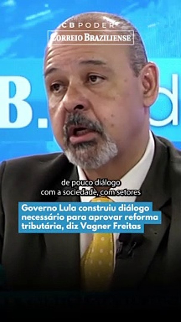 Vagner Freitas fala ao CB.Poder