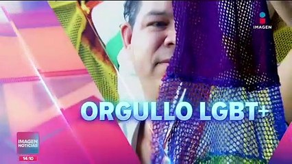 Margarito hace diseños únicos para la comunidad LGBT+ afuera del Metro Insurgentes