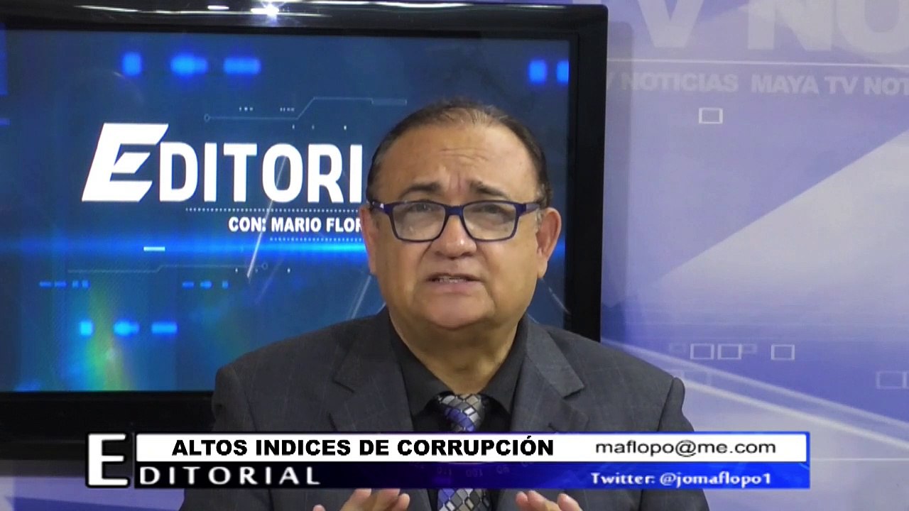 ALTOS INDICES DE CORRUPCIÓN