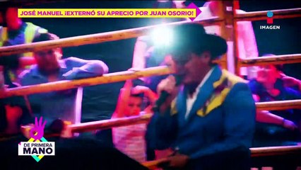 José Manuel se disculpa con Juan Osorio por polémica de su paternidad