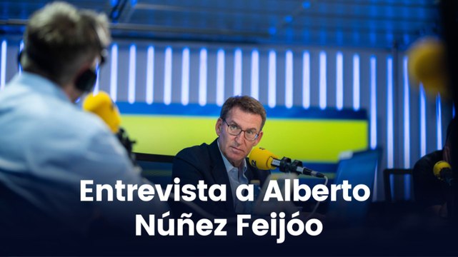 Entrevista Alberto Núñez Feijóo con Aimar Bretos