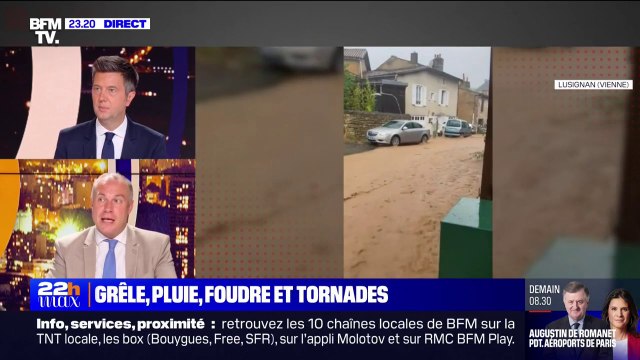Orages: C'est une sorte d'avant-goût de ce qui nous attend , explique François Gemenne (auteur pour le GIEC)