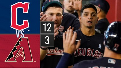 Resumen Guardianes de Cleveland vs D-Backs de Arizona | MLB 18-06-2023