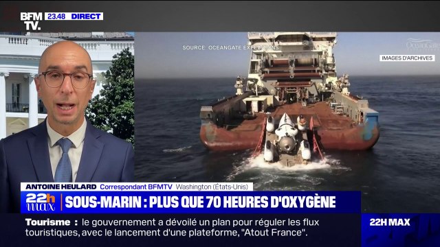 Un sous-marin touristique explorant l'épave du Titanic porté disparu