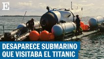 Desaparece submarino que buscaba al Titanic