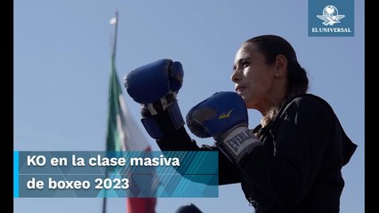 “Un deportista más, un delincuente menos”, Zócalo se convierte en ring