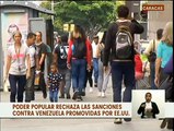 Ciudadanos rechazan sanciones y medidas coercitivas contra Venezuela