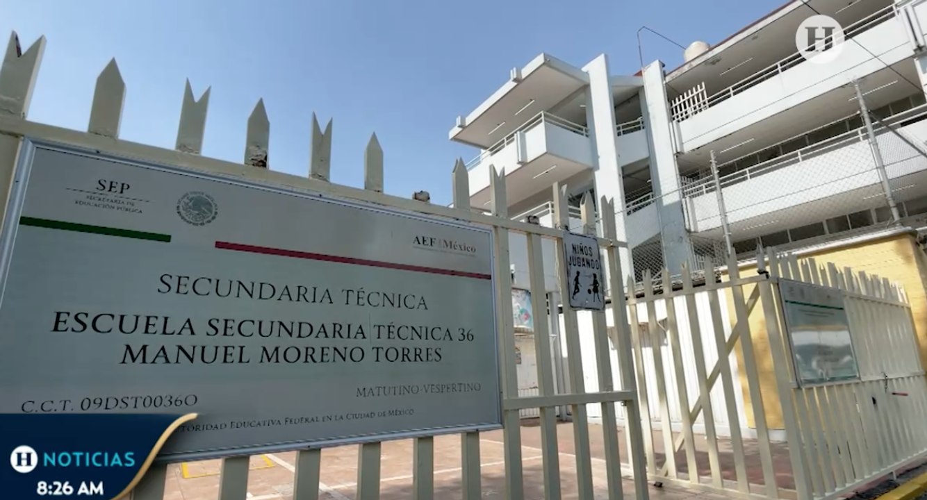 Desatan pánico en secundaria de CDMX