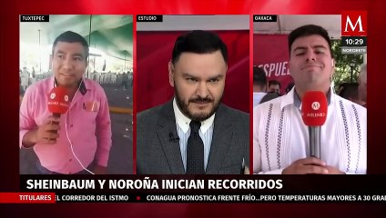 Inicia gira Claudia Sheinbaum en el corazón cultural de la República Mexicana