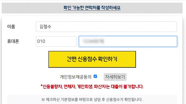 금감원 '정부 지원·서민 금융' 사칭 불법 광고 주의해야 / YTN